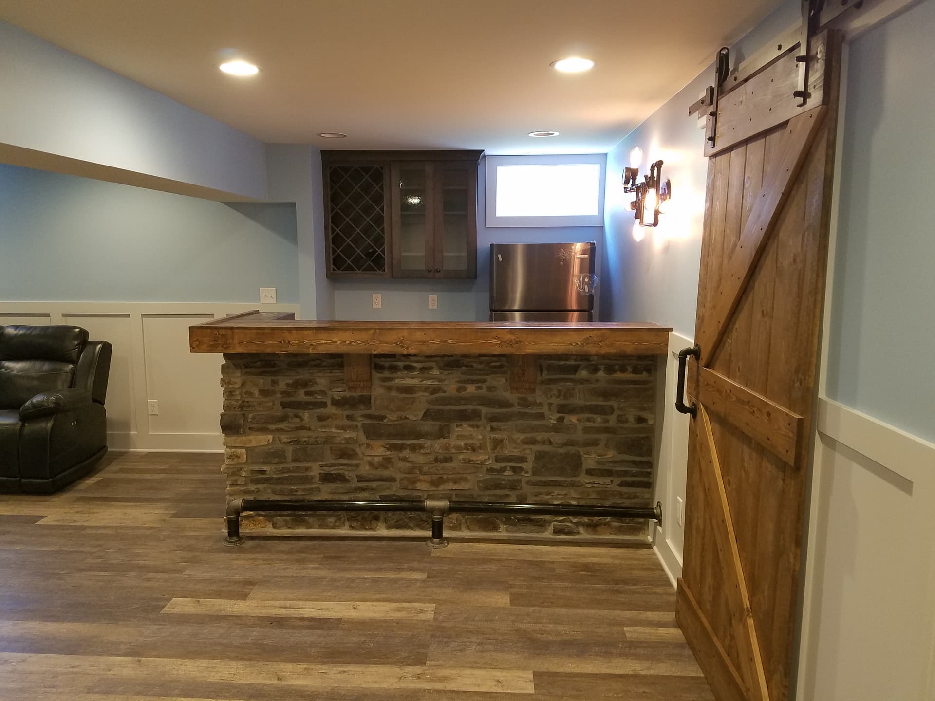 Danko Custom Basement Bar by SPK Homes, Valparaiso, IN, photo 1