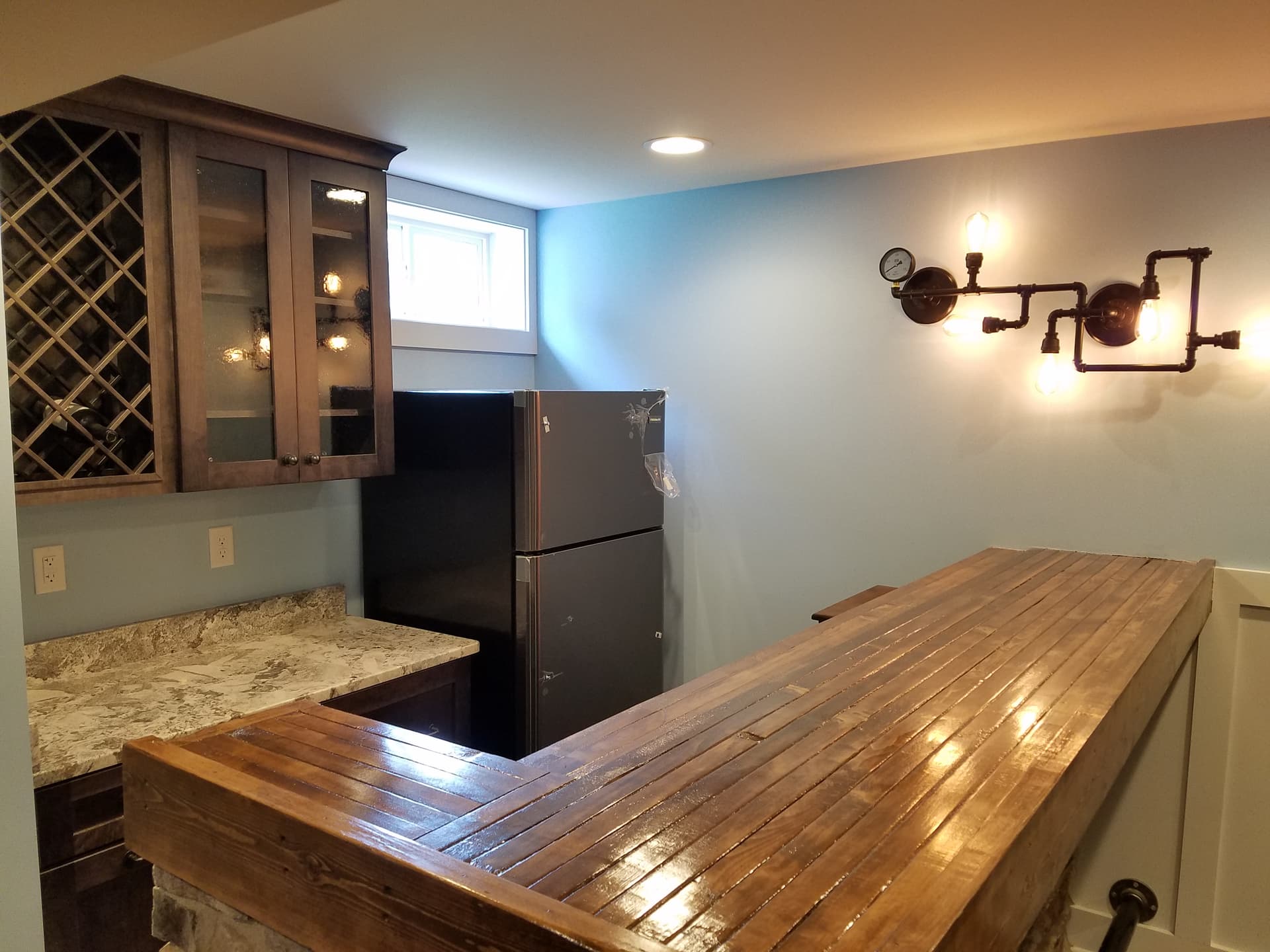 Danko Custom Basement Bar by SPK Homes, Valparaiso, IN, photo 2