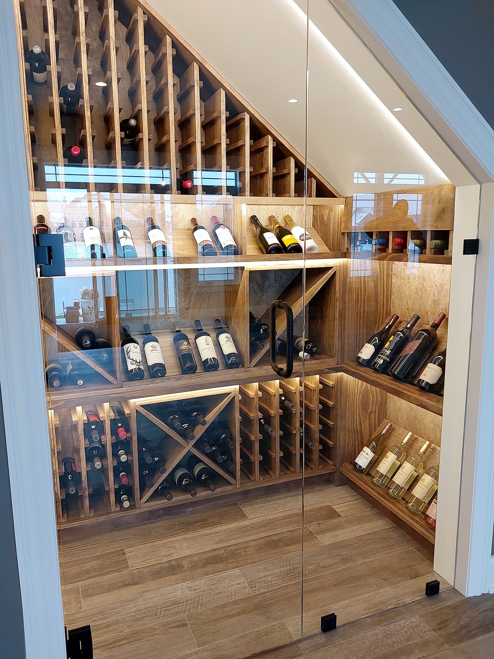 Whiskey Barrel Staves Bar by SPK Homes, Schererville, IN, photo 3
